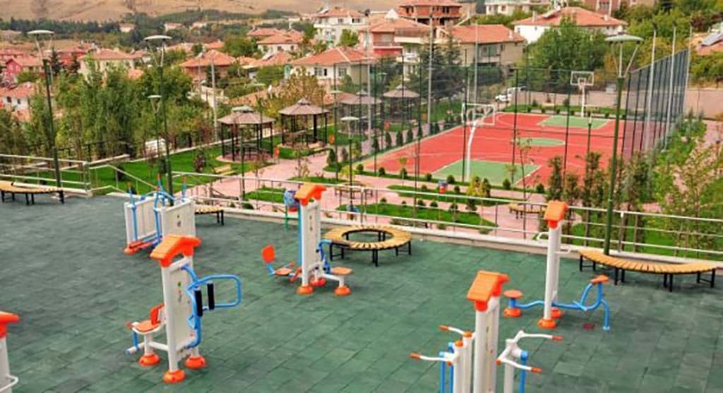 Parklardaki Spor Aletleri Mardin